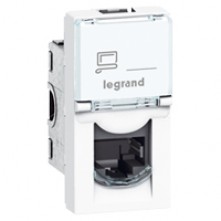 Legrand Cat 6 UTP Data Prizi 1 modül 0 765 61