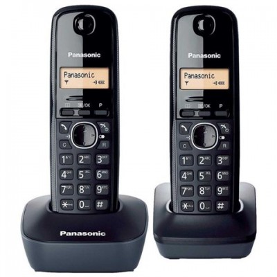 Buy Panasonic KX-TG2512 DUO Dect Telefon (1+1 El Cihazlı) Panasonic KX-TG2512 DUO Dect Telefon (1+1 El Cihazlı)